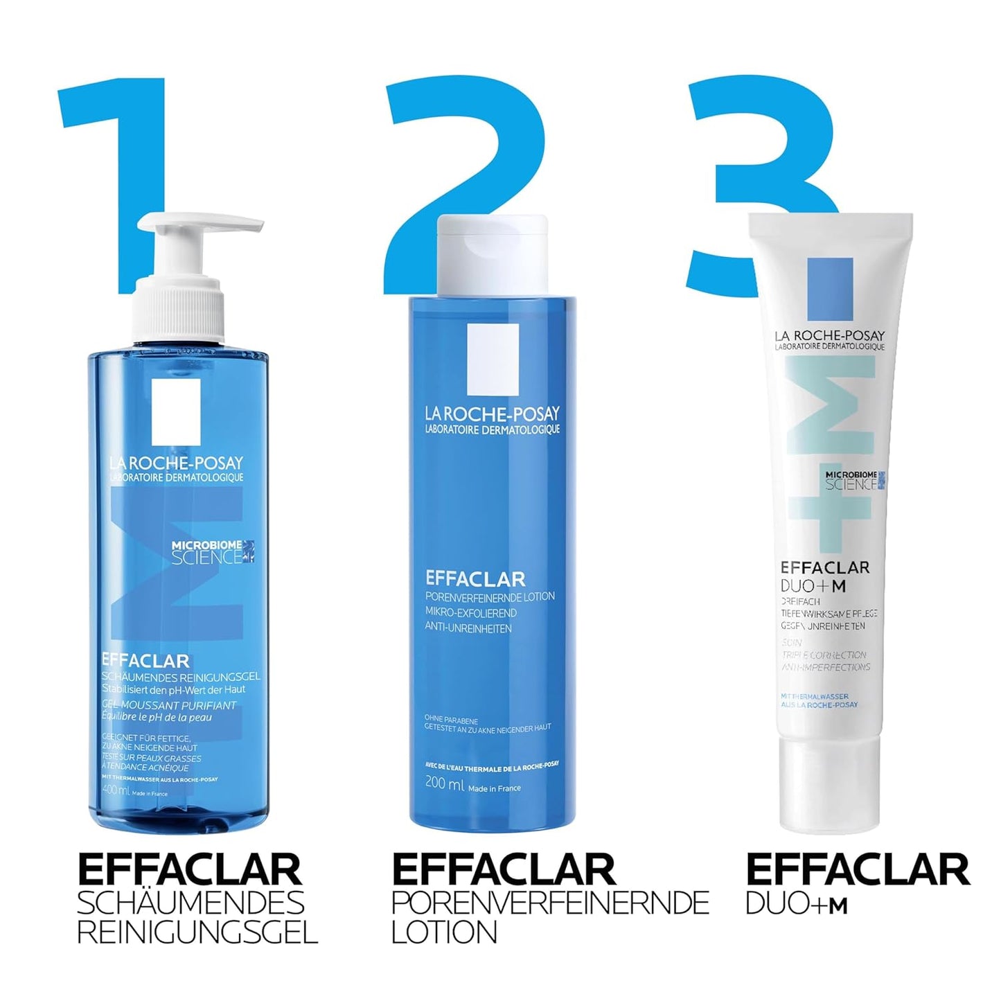 Roche Posay Effaclar Reinigungsschaum-Gel, 400 Milliliter 