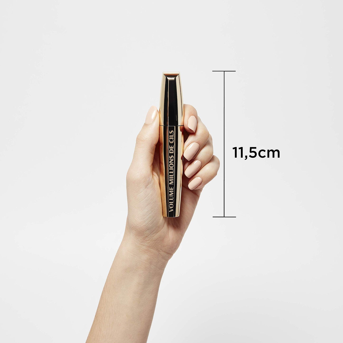 L'Oréal Paris Mascara, Wimperntusche für extra Definition und extra Volumen, Schwarz (Schwarz), 1 x 10,7 ml 