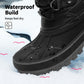 DREAM PAIRS Jungen Mädchen Winterstiefel Wasserabweisend, Warm Rutschfest Schneestiefel 