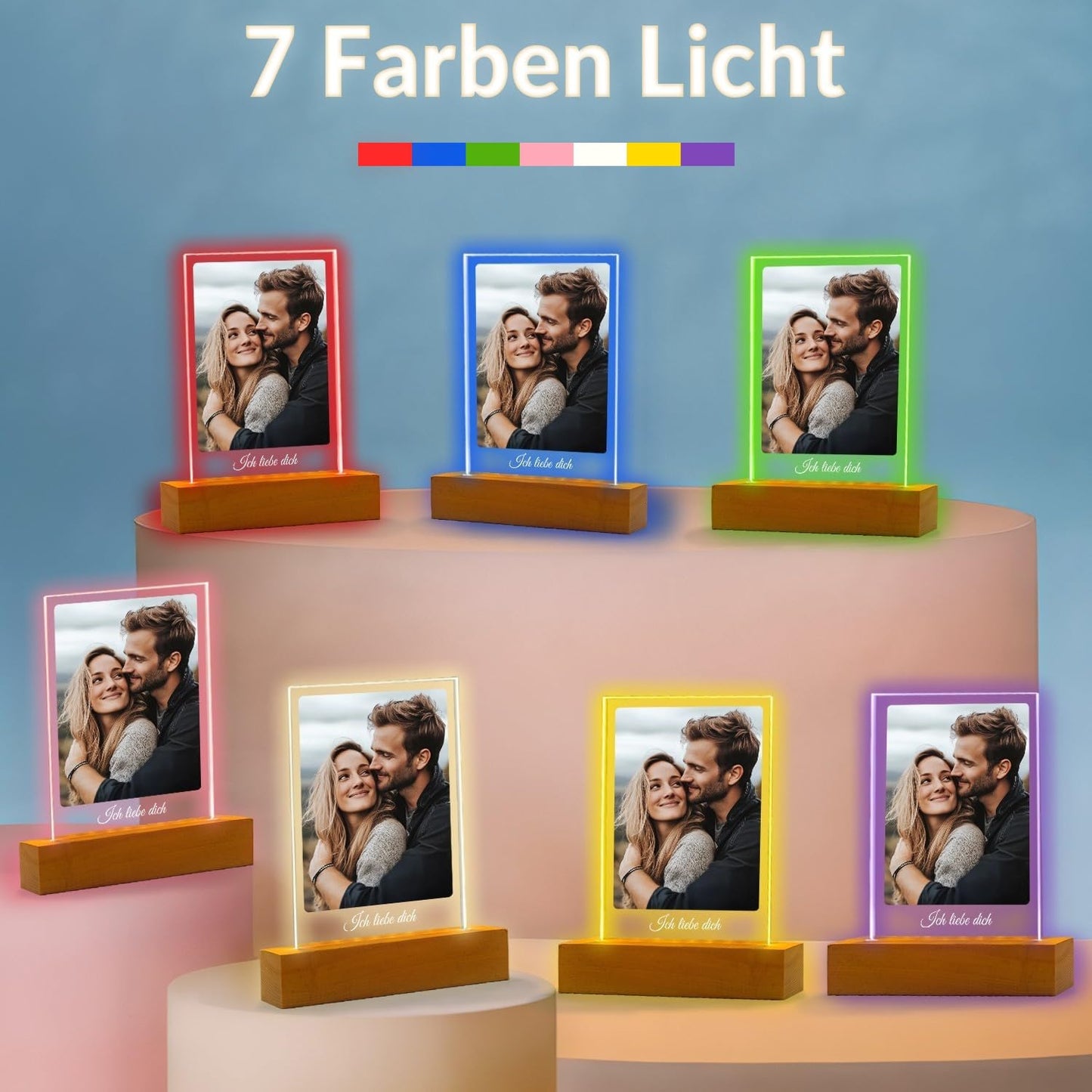 Personalisierte Geschenke für Freundin, Bilderrahmen mit Foto 