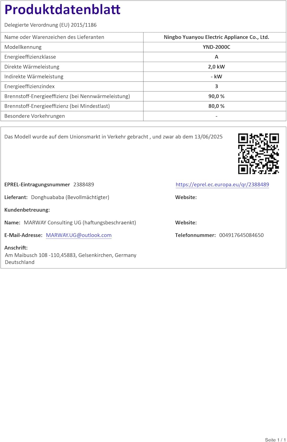 Heizung mit ECO Modus - Keramik Heizlüfter mit Fernbedienung und 3 Modi 