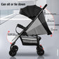 Reenborn 3-in-1 Kinderwagen, Buggy mit zwei umkehrbaren Schiebemodi, Kinderwagen mit Gestell aus Aluminiumlegierung, Babywagen, 3-in-1 Komplettset mit Ein-Klick-Faltmechanismus 