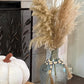 15 Stück 100cm Große, natürliche &amp; flauschige Trockenblumenstrauß Pampasgras 