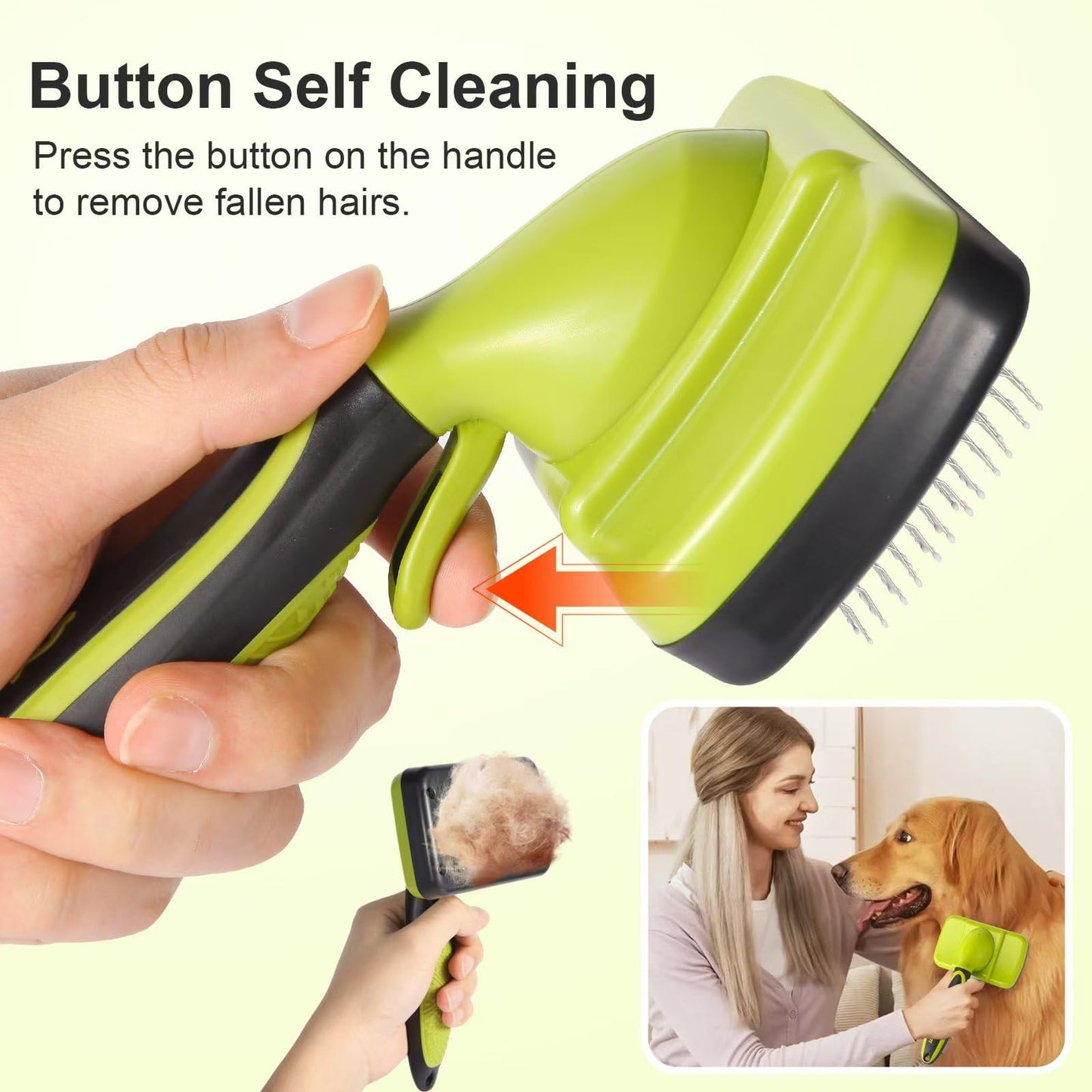 3 Stück Haustier Hundebürste Katzenbürste Hundebürste Doppelseitig 