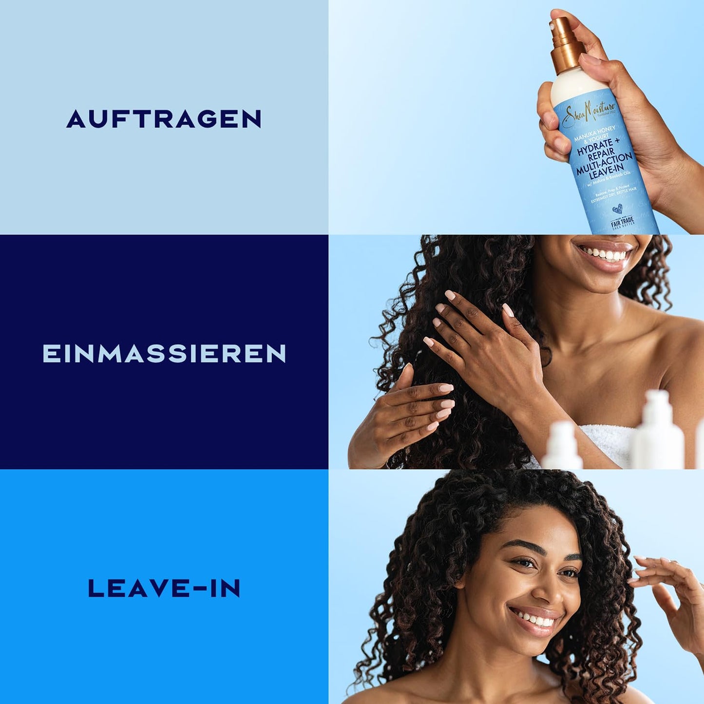 SheaMoisture Manuka Honey & Yoghurt Hair Mask, Hydrate + Repair Protein Power Treatment