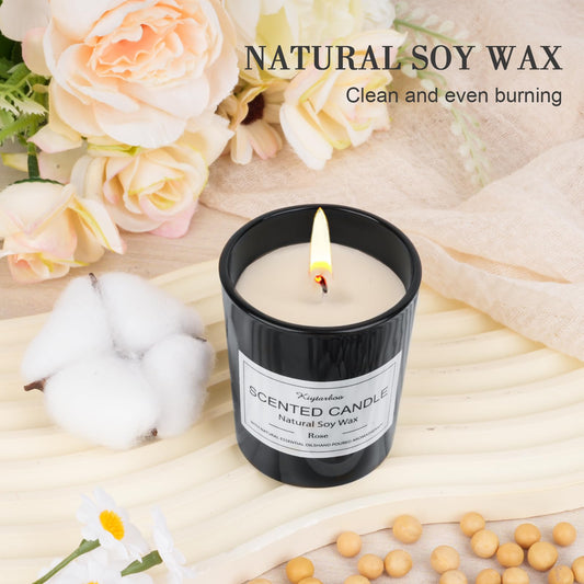 Kerze Duftkerzen im Glas | Duftkerze Geschenkset aus 12 Düft Kerze mit 180 Stunden langer Brenndauer &amp; Sojawachs Duftkerze Set 