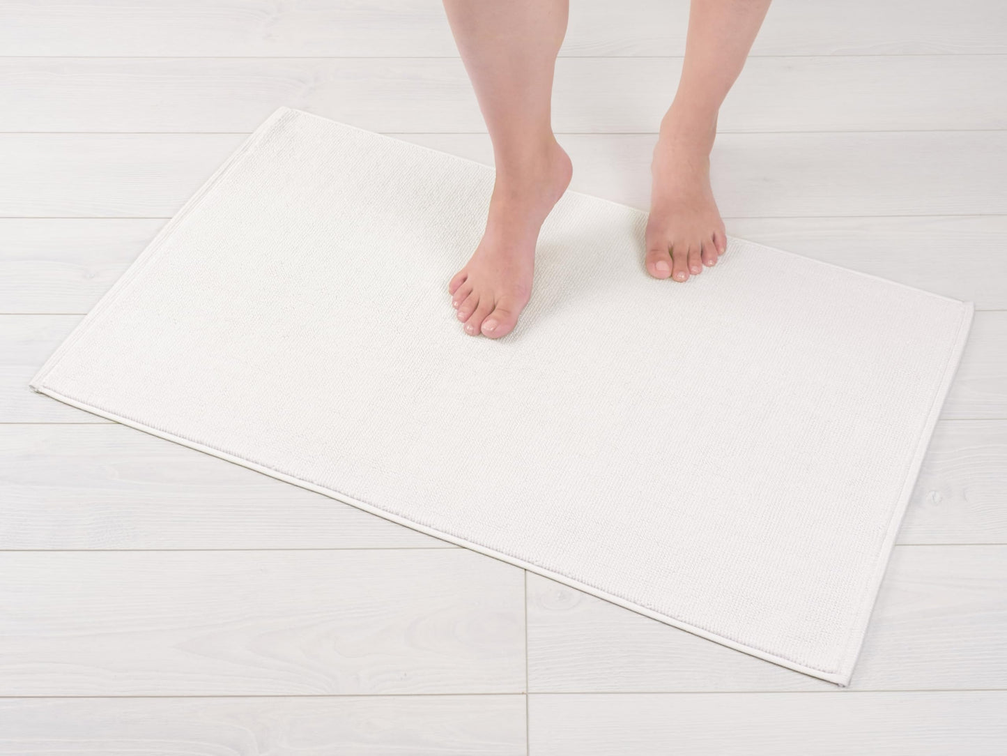 6-teiliges Handtuchset, 100 % Baumwolle, weich, saugfähig, hochwertiges Handtuchset, 2 Badetücher (70 x 140 cm), 4 Handtücher (50 x 100 cm), Weiß 