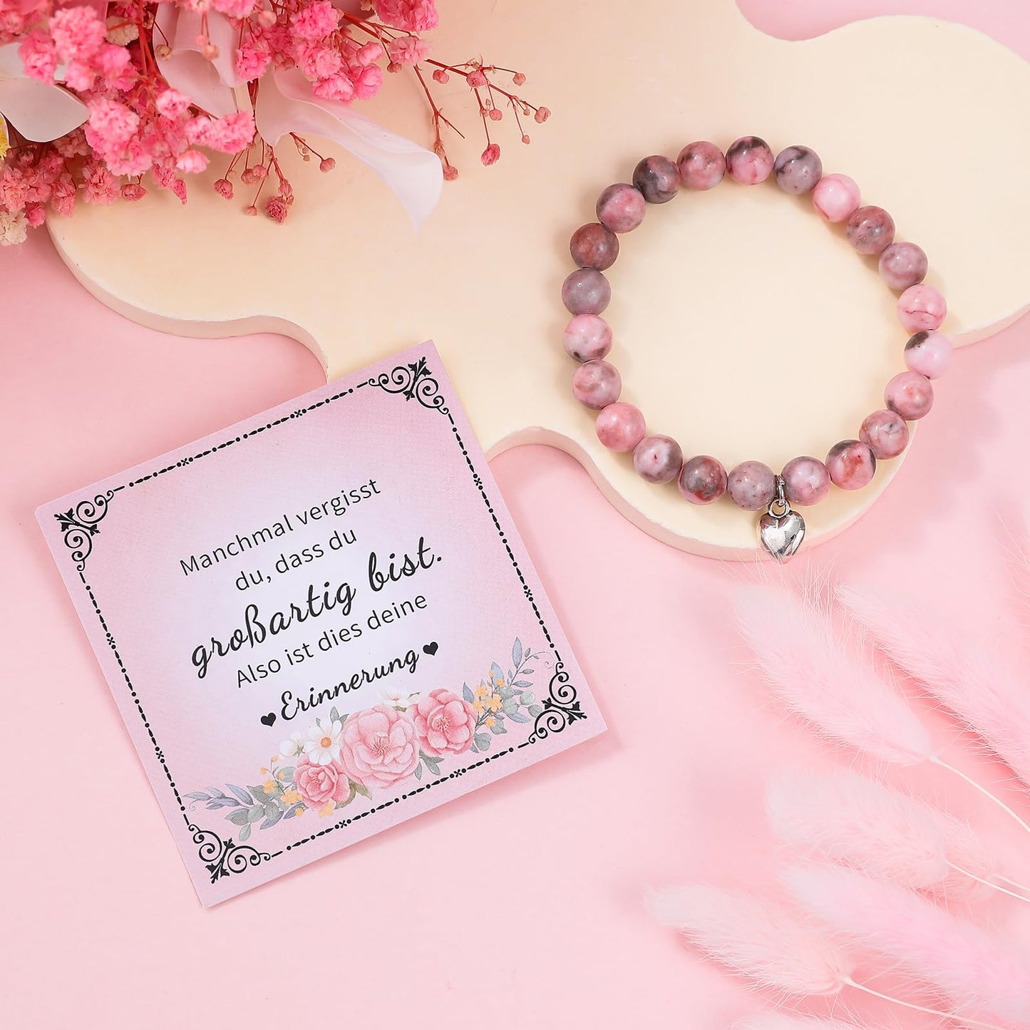 Geschenkset für Mama, Freundin, Schwester, Kaffeebecher und Geschenkset Bad-Entspannung 