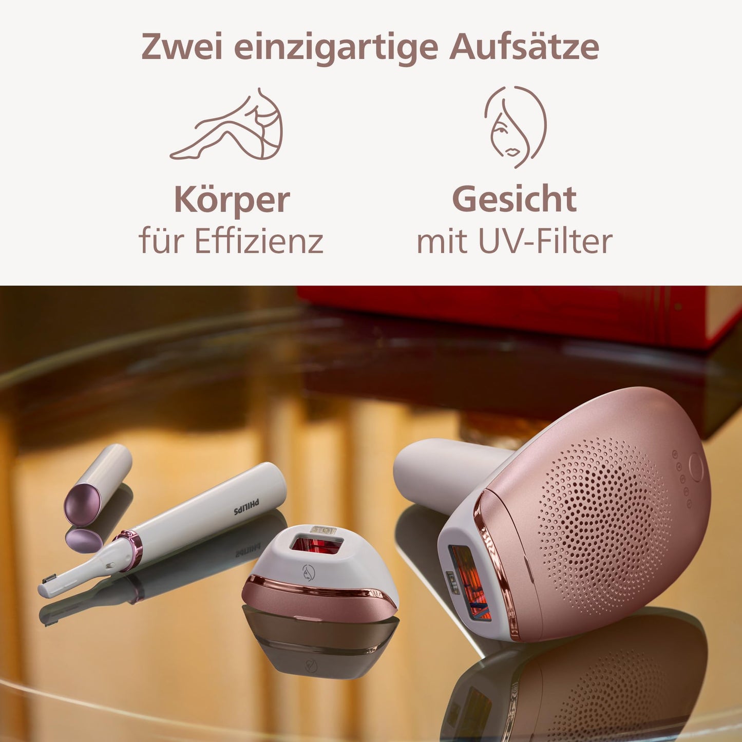 Philips Lumea IPL Series 8000 – IPL-Gerät zur Haarentfernung, Alternative zur Laser-Haarentfernung