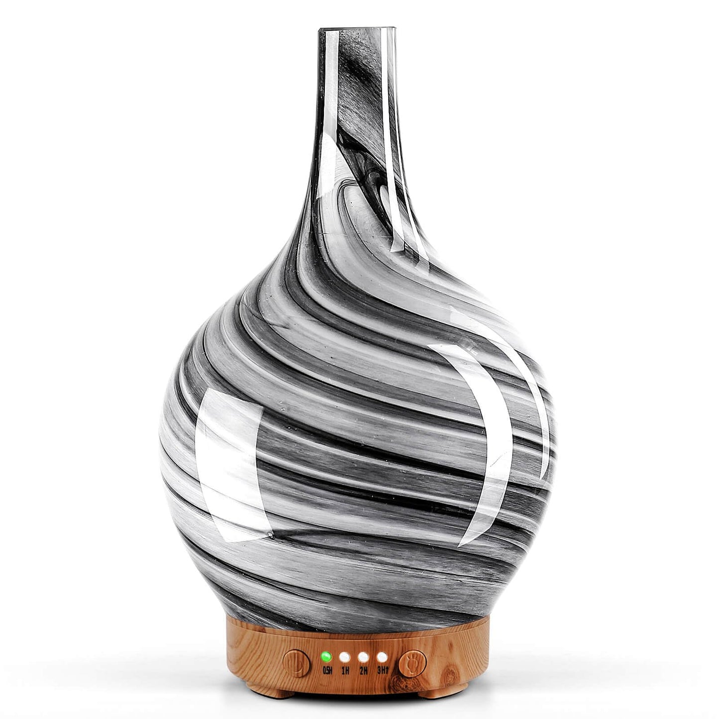 Aroma Diffuser Luftbefeuchter,150ml Luftbefeuchter Ultraschall Leise 7 farbwechselnde LEDs 