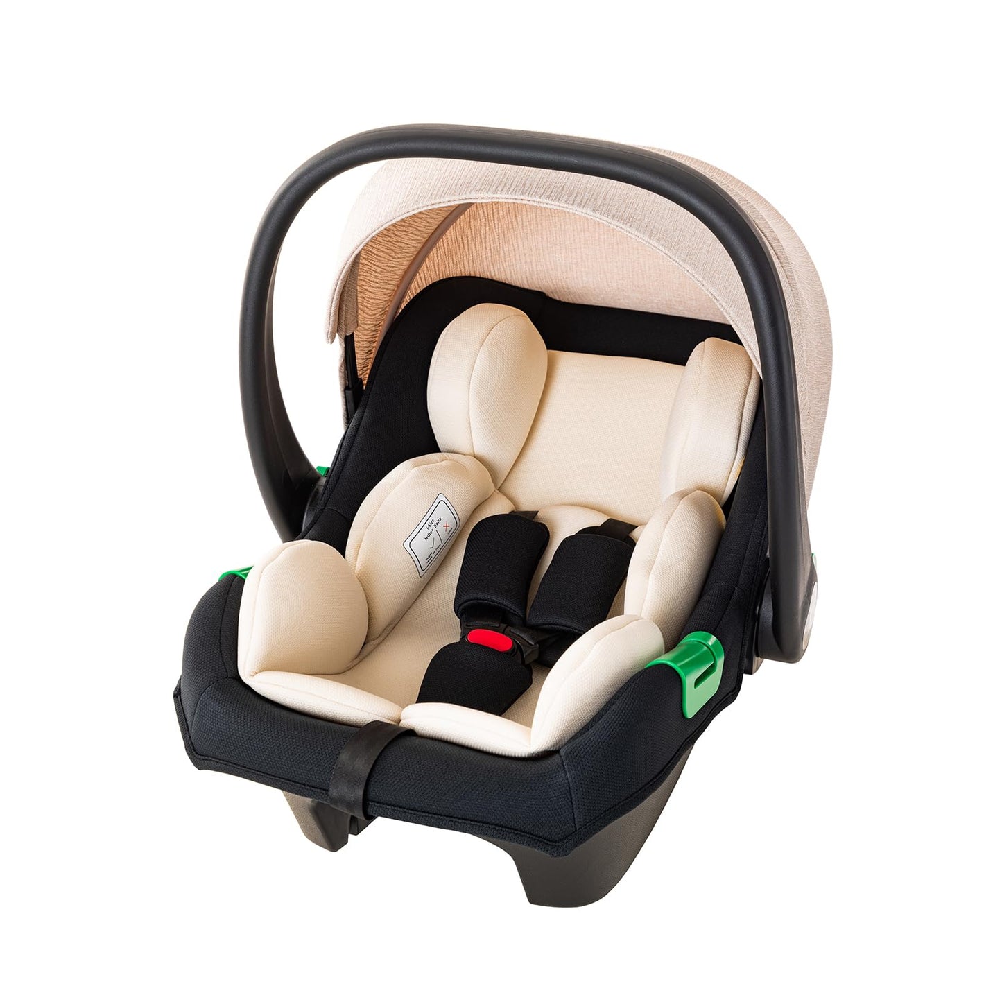 Shineey 3-in-1 Kinderwagen, Buggy, faltbarer Kinderwagen-Satz, Kombi-Kinderwagen 3-in-1 mit großer, komfortabler Babywanne, Gestell aus Aluminiumlegierung 