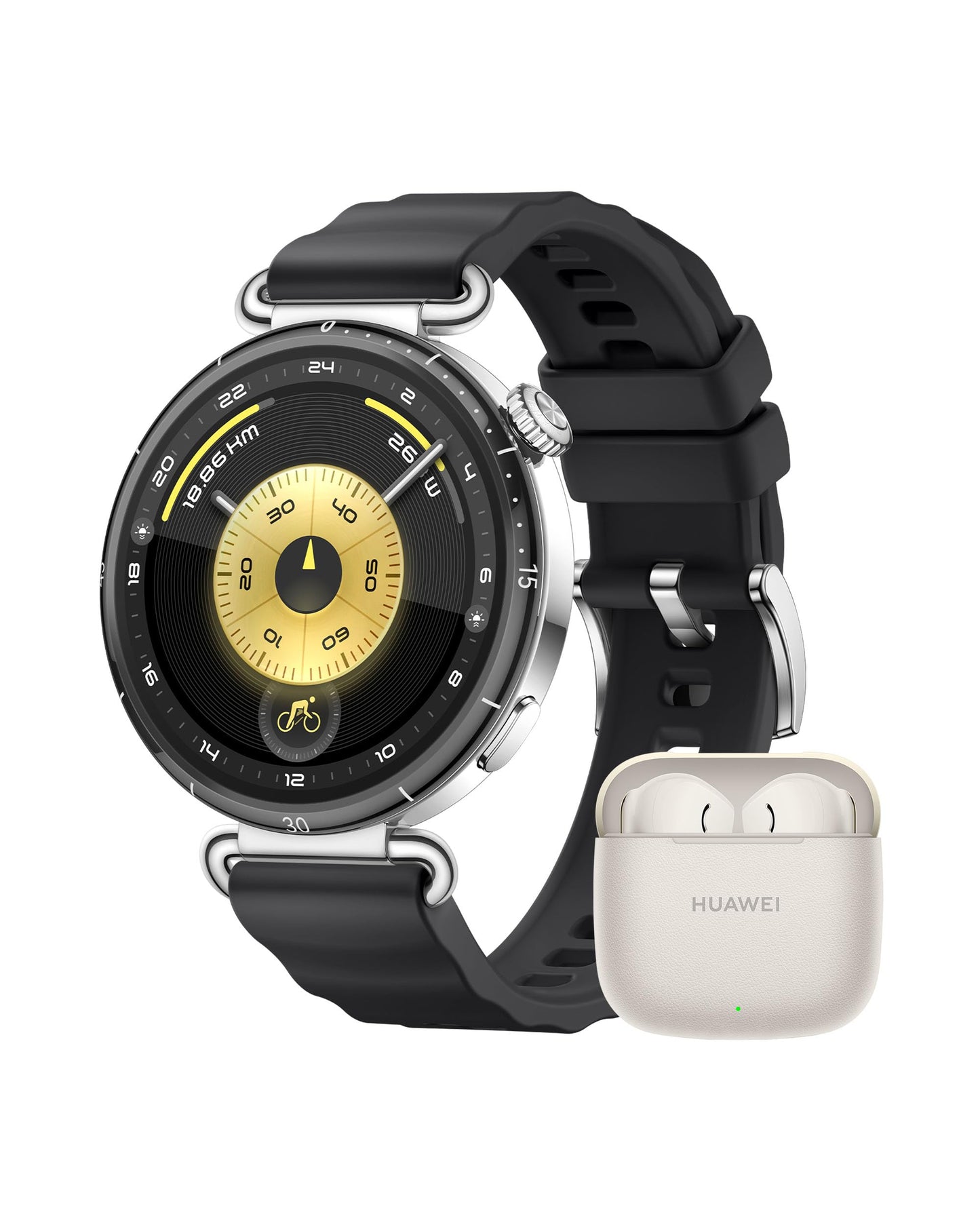 HUAWEI Watch GT 6 Pro Smartwatch, GPS, EKG, 1,47 Zoll AMOLED-Display, bis zu 21 Tage Akkulaufzeit, umfassende Fahrradfunktionen, über 100 Sportmodi, kompatibel mit Android und iOS 