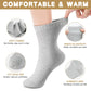 Airabc 5 Paar Damen-Thermosocken, warme Wintersocken, farbenfroh, kuschelig und atmungsaktiv 