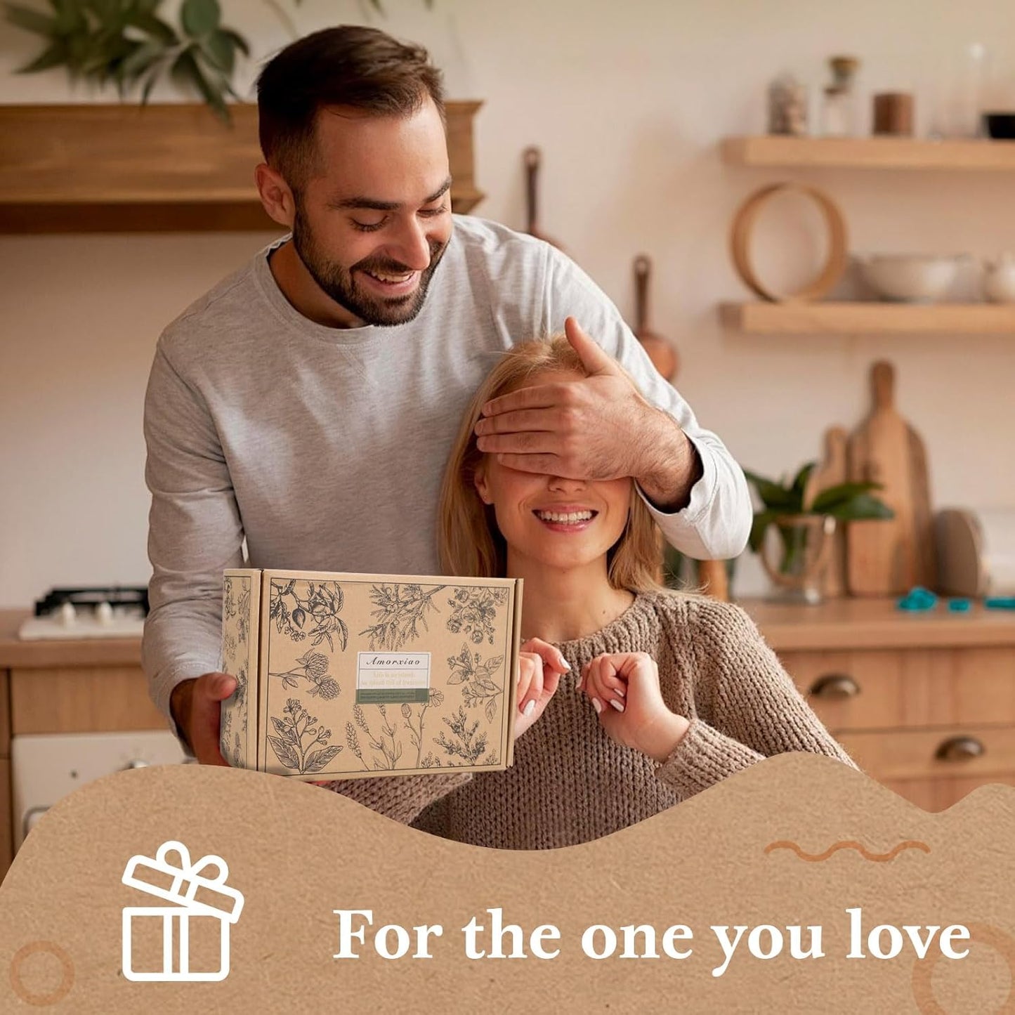 Duftkerze 12er Set Kerzen Geschenkbox, Natürliches Sojawachs 300h Brenndauer, für Yoga, SPA 