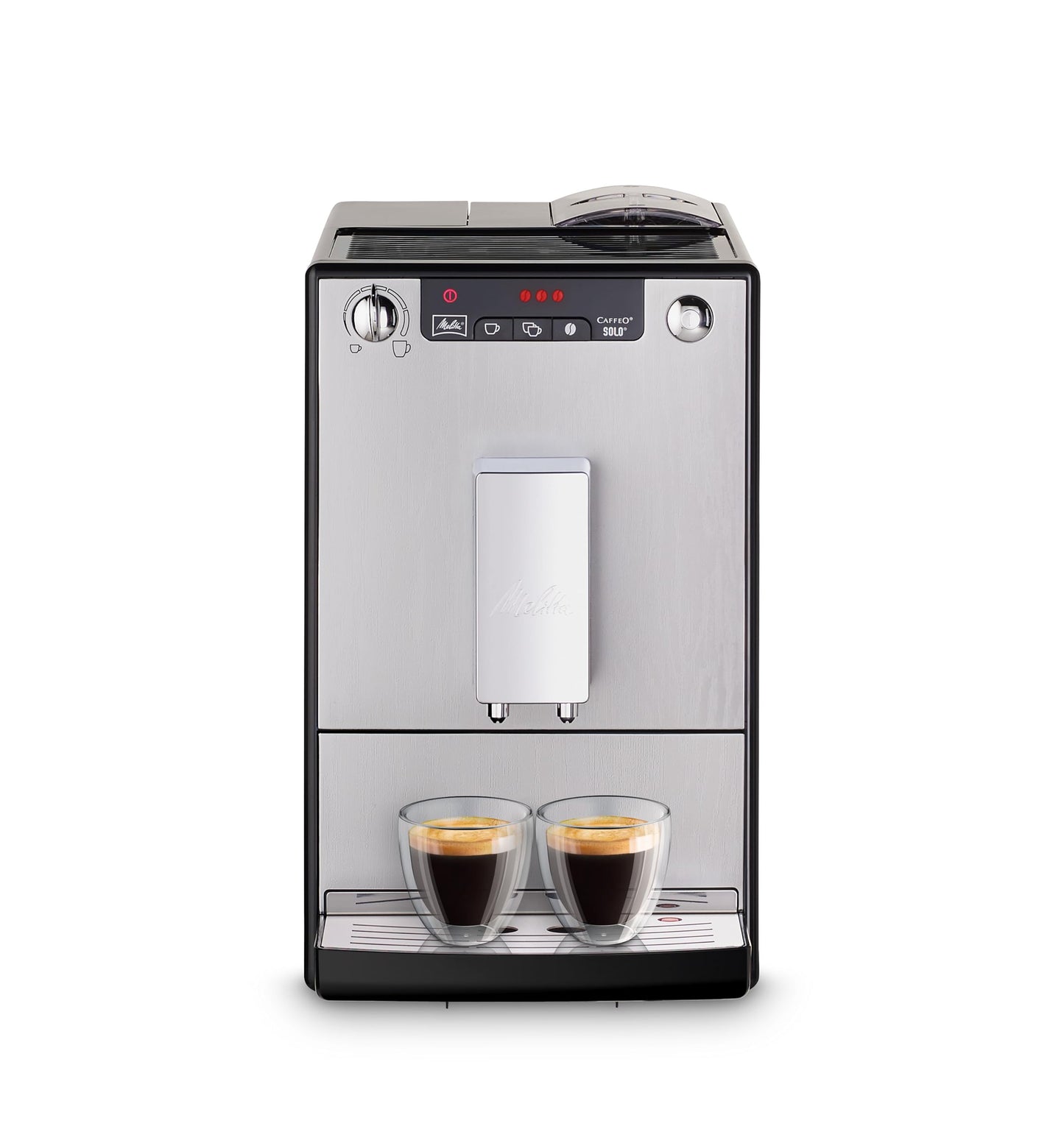 Melitta Kaffeemaschine Caffeo Solo E950 Slim, vollautomatisch mit Vorbrühfunktion und 15-bar-LED-Anzeige 