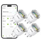 Intelligente WLAN-Steckdose, kleinste Smart-Home-Steckdose mit Strommessung