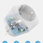 WLAN Smart Steckdose 2,4 GHz &amp; 5 GHz, Smart Home WiFi Steckdose kompatibel mit Alexa/Google Home/SmartThings, Stromverbrauchsmessung 