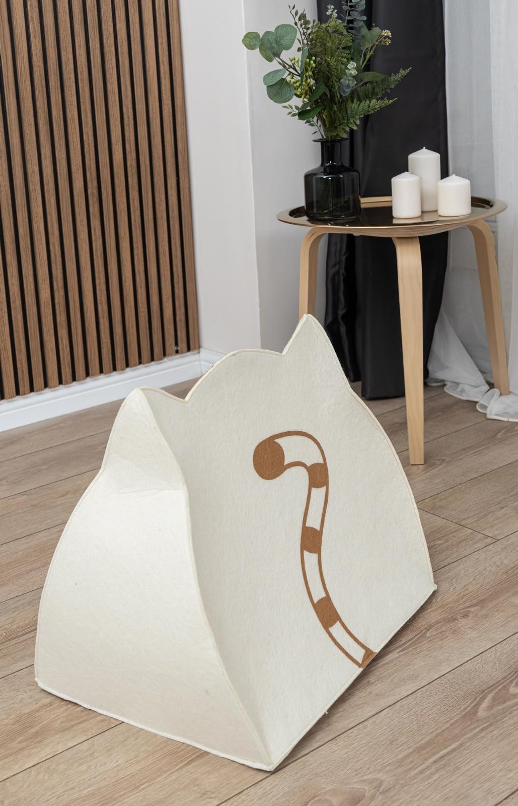 Generisch Katzenhaus mit Spielball – Katzenbett, Design für Katzen und kleine Hunde 