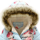 Winter Jacket Girls' Floral Warm Winter Coat Children's Jacket