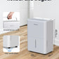 Déshumidificateur d'air 12 L, déshumidificateur de cave électrique 35 dB, déshumidificateur d'ambiance 