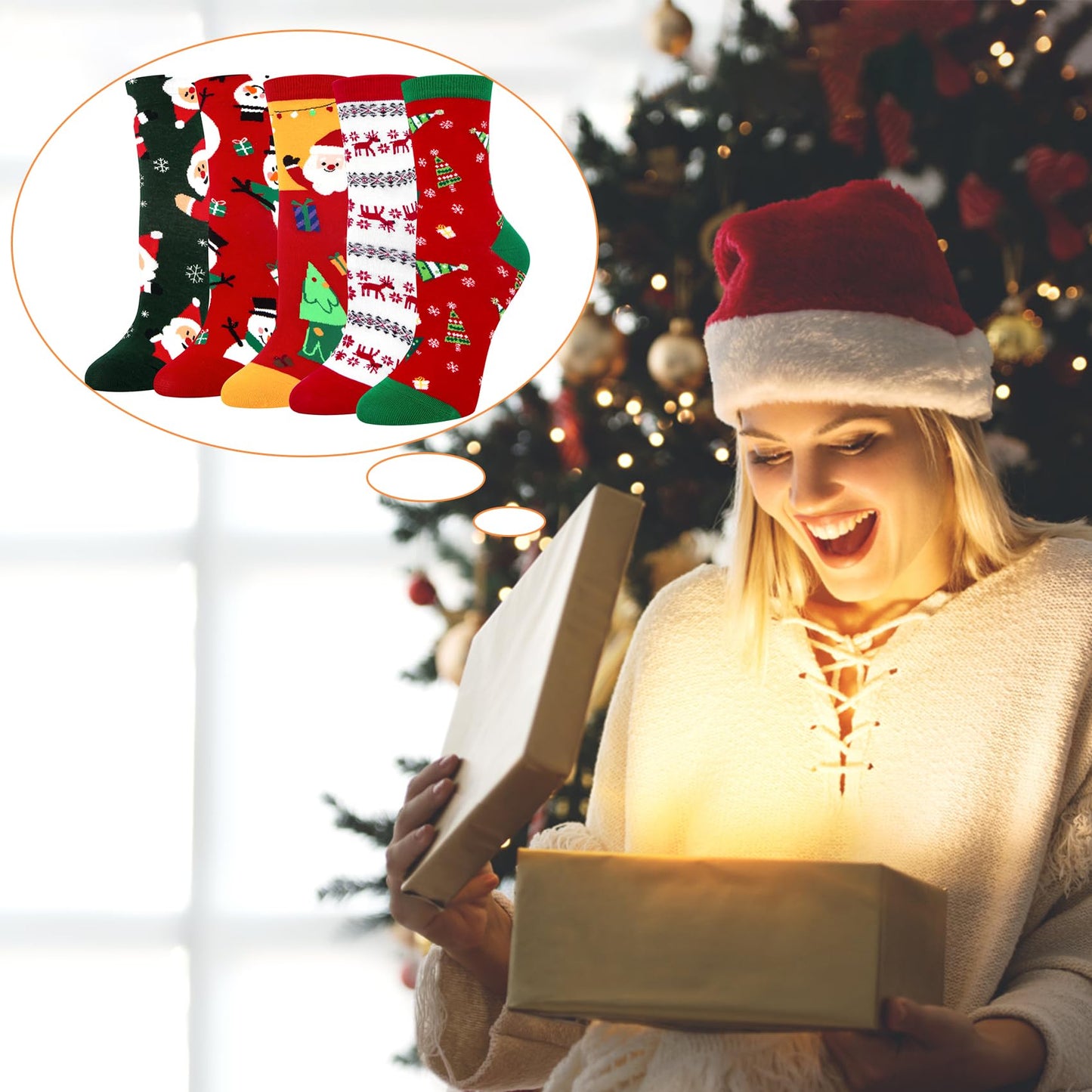 Komfort-Socken für Damen, Einheitsgröße