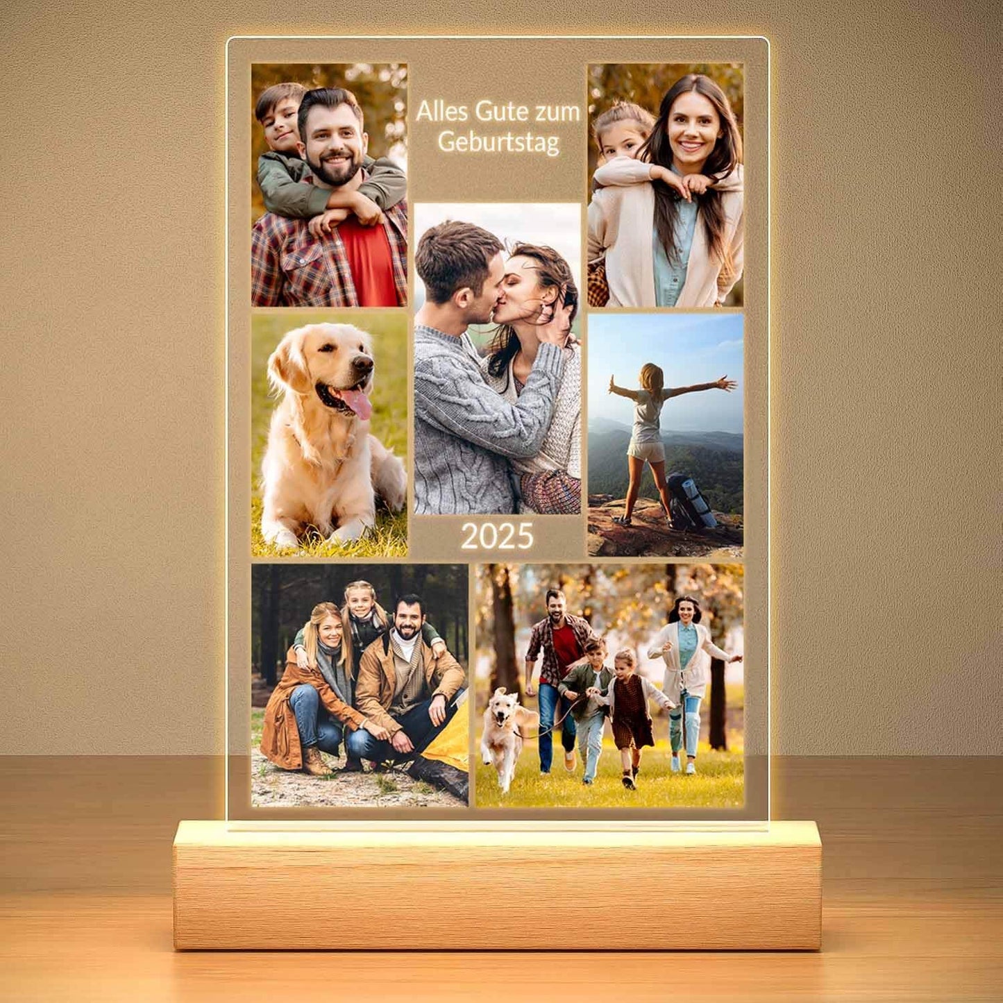 Personalisierte Geschenke, personalisierte Bilderrahmen mit Foto, personalisiertes Geburtstagsgeschenk 