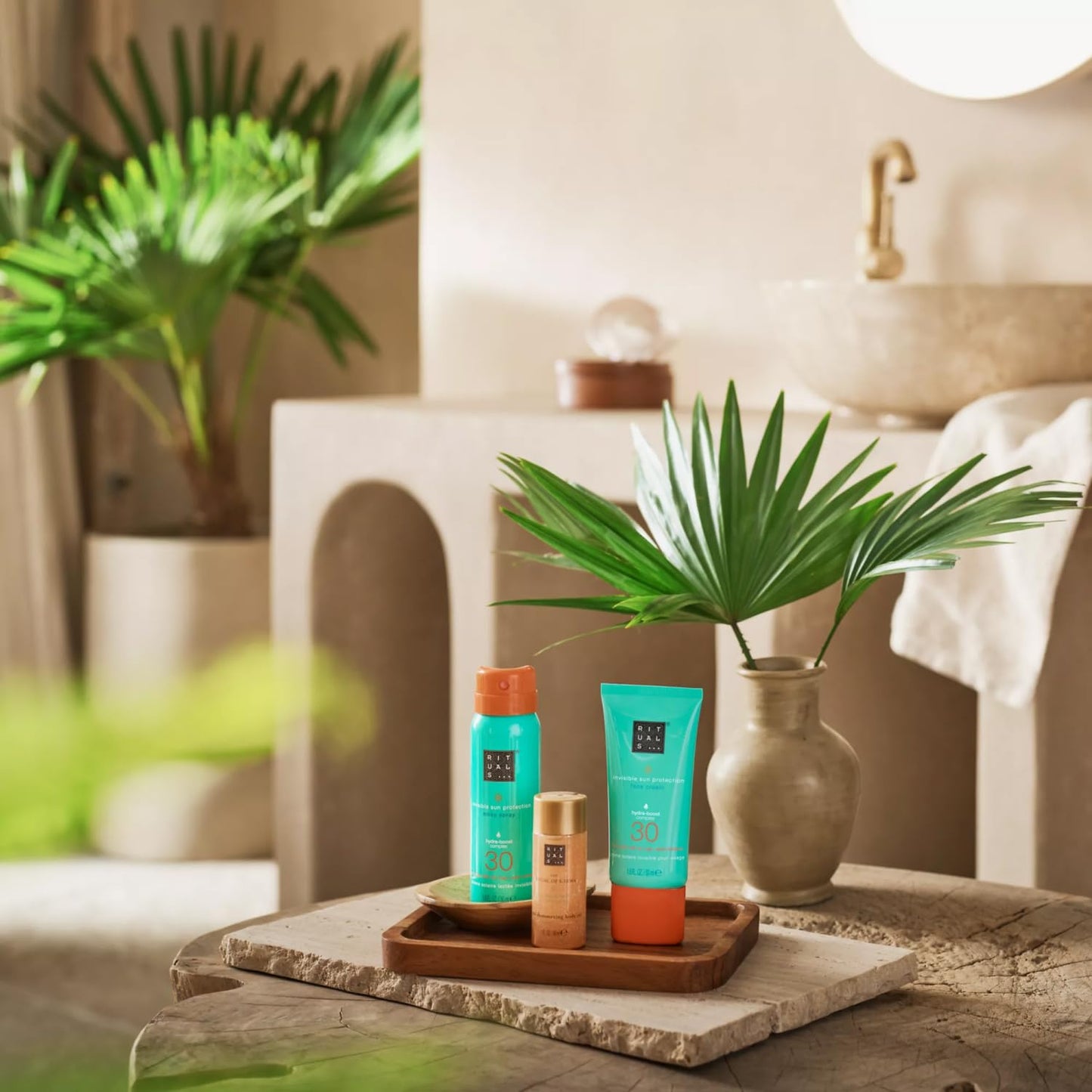 Rituale Das Ritual des Karma | Gesichtssonnenschutz, Sonnenschutzspray mit LSF 30 