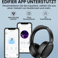 Hybrid-Kopfhörer mit aktiver Geräuschunterdrückung, Hi-Res Audio und Custom EQ Bluetooth 