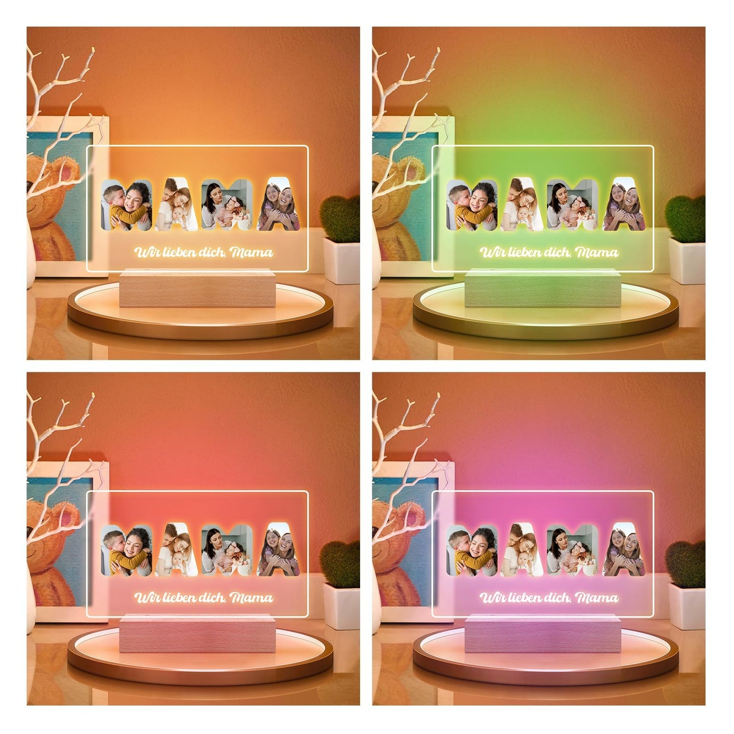 Personalisierte Geschenke, personalisierte Bilderrahmen mit Foto, personalisiertes Geburtstagsgeschenk 