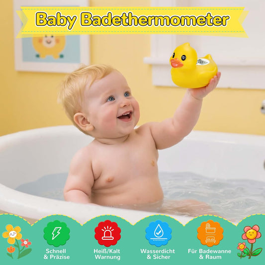 Badethermometer Baby – Digitales Thermometer für Baby Badewanne 