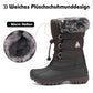 Mishansha Kinder Winterstiefel Gefüttert Wasserdichte Rutschfest Schneestiefel für Mädchen Jungen 