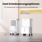 Luftentfeuchter, Entfeuchter 10 l/24 h, Raumgröße ca. 50 m³ (20 m²), LED-Anzeige 