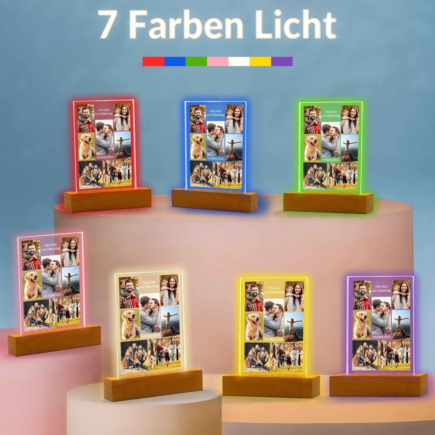 Personalisierte Geschenke für Freundin, Bilderrahmen mit Foto 