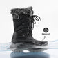 DREAM PAIRS Jungen Mädchen Winterstiefel Wasserabweisend, Warm Rutschfest Schneestiefel 