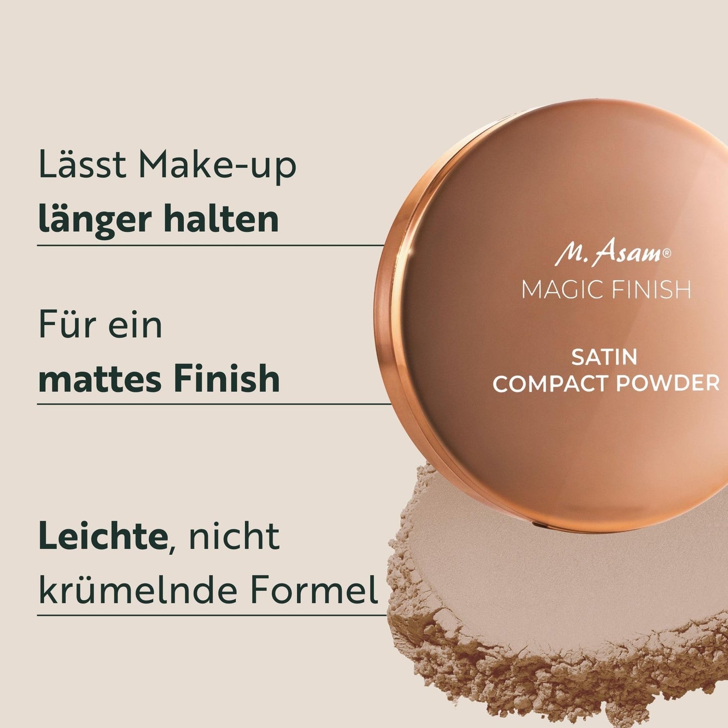 Magic Finish Setting Powder Final Touch Bare Skin (15g) – Perfektionierendes Puder für perfektes Make-up, mit Hyaluron 