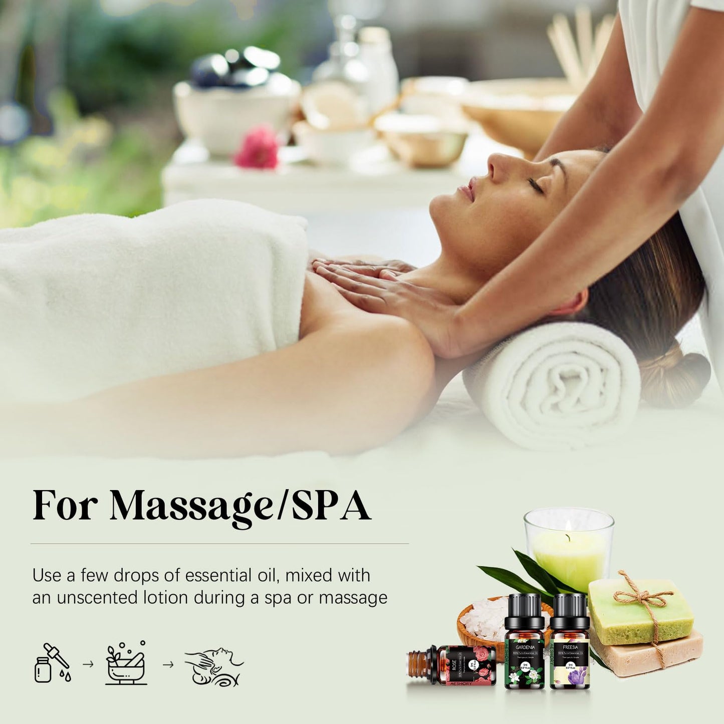 AESHORY 14 x 5 ml Hotel-Set mit ätherischen Ölen, Duftöl für Luftbefeuchter, für frische Luft 