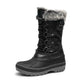 DREAM PAIRS Jungen Mädchen Winterstiefel Wasserabweisend, Warm Rutschfest Schneestiefel 