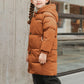 Wintermantel Mädchen Lang Daunenmantel, KODMNSW Warm Puffer Mantel Winterjacke mit Kapuze 