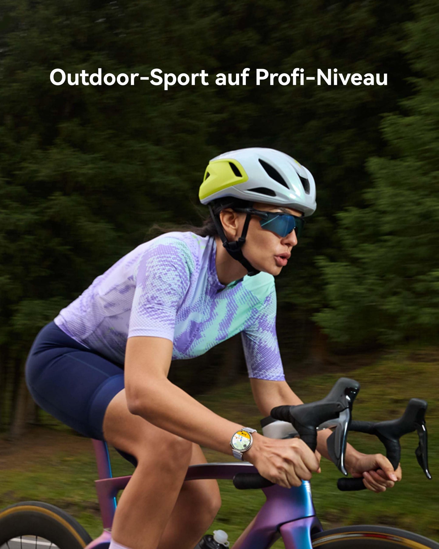 HUAWEI Watch GT 6 Pro Smartwatch, GPS, EKG, 1,47 Zoll AMOLED-Display, bis zu 21 Tage Akkulaufzeit, umfassende Fahrradfunktionen, über 100 Sportmodi, kompatibel mit Android und iOS 