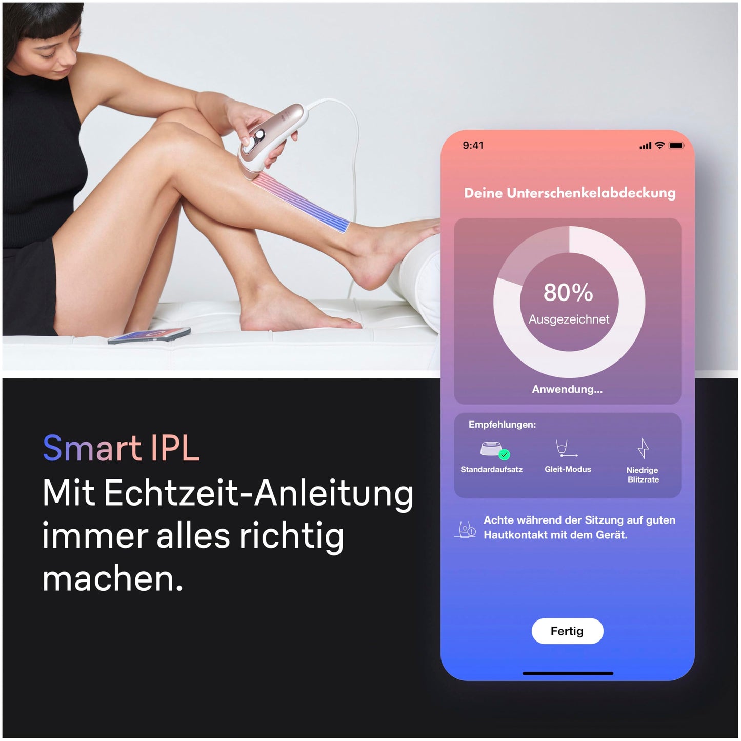 Braun Smart IPL 7 Skin i·expert – IPL Geräte Haarentfernung, Dauerhafte und Schmerzfreie Haarentfernung für Zuhause