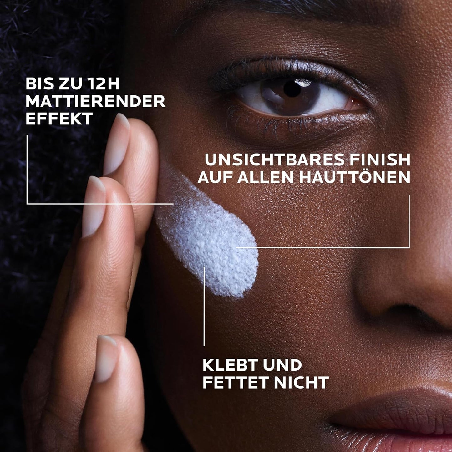 La Roche Posay Sonnenfluid, Für das Gesicht und ölige Haut, Transparent und mattierend, Mit Airlicium-Technologie, Ohne Duftstoffe 