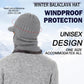 Sturmhaube aus Sturmhaube mit flexiblem Halswärmer, winddichter, Unisex-Wärmer-Gesichtsmaske 