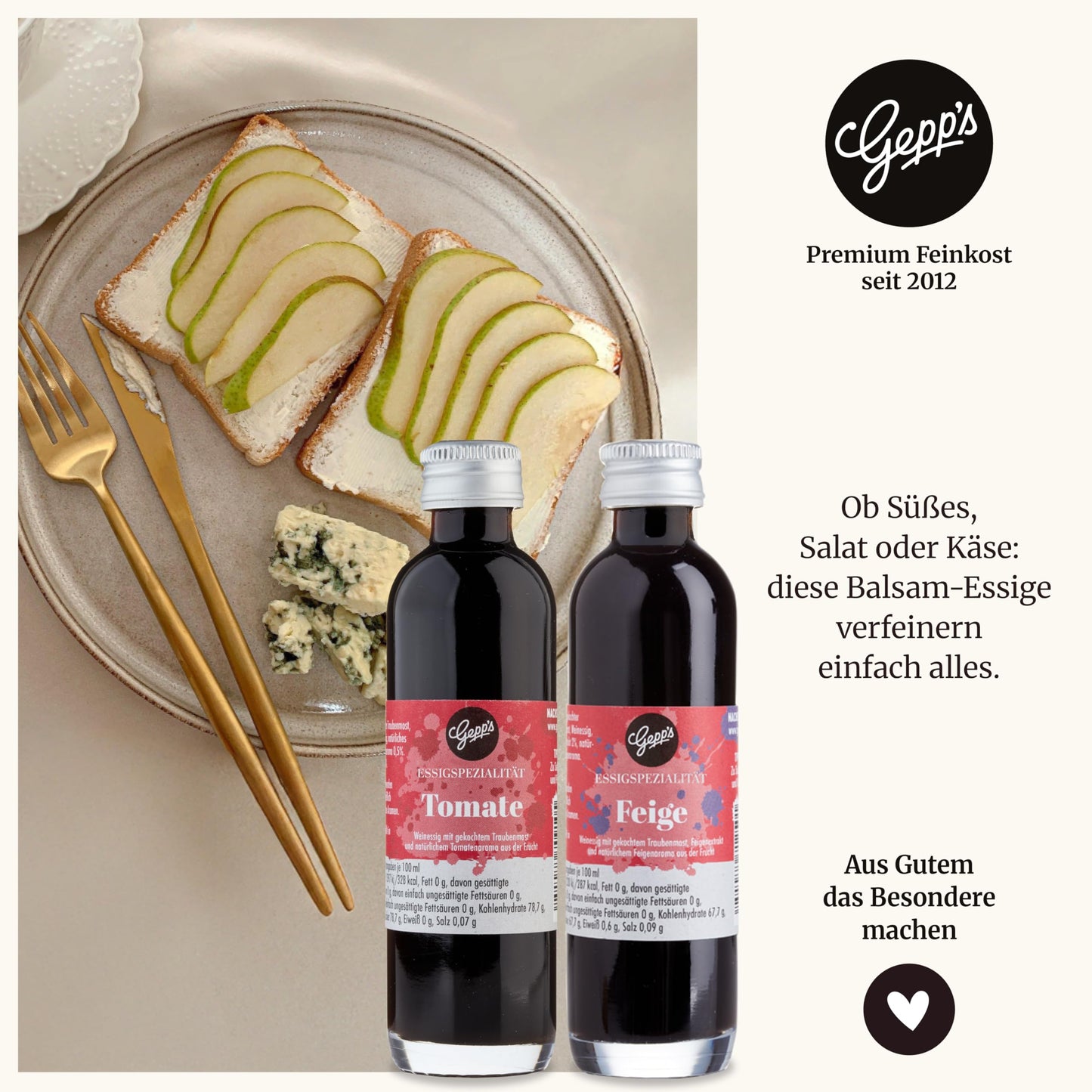 Feinkost Öl Geschenkbox „Öl-Clutch“ I Gewürzöl Set mit 5 erlesenen BIO-Ölen 