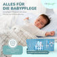 TPFFamily Babypflegeset für Neugeborene (Rosa) – 10-teiliges Set mit hochwertiger Babynagelschere, Nasensauger, Bürste und mehr – Ideal als erste Ausstattung und für die tägliche Pflege 