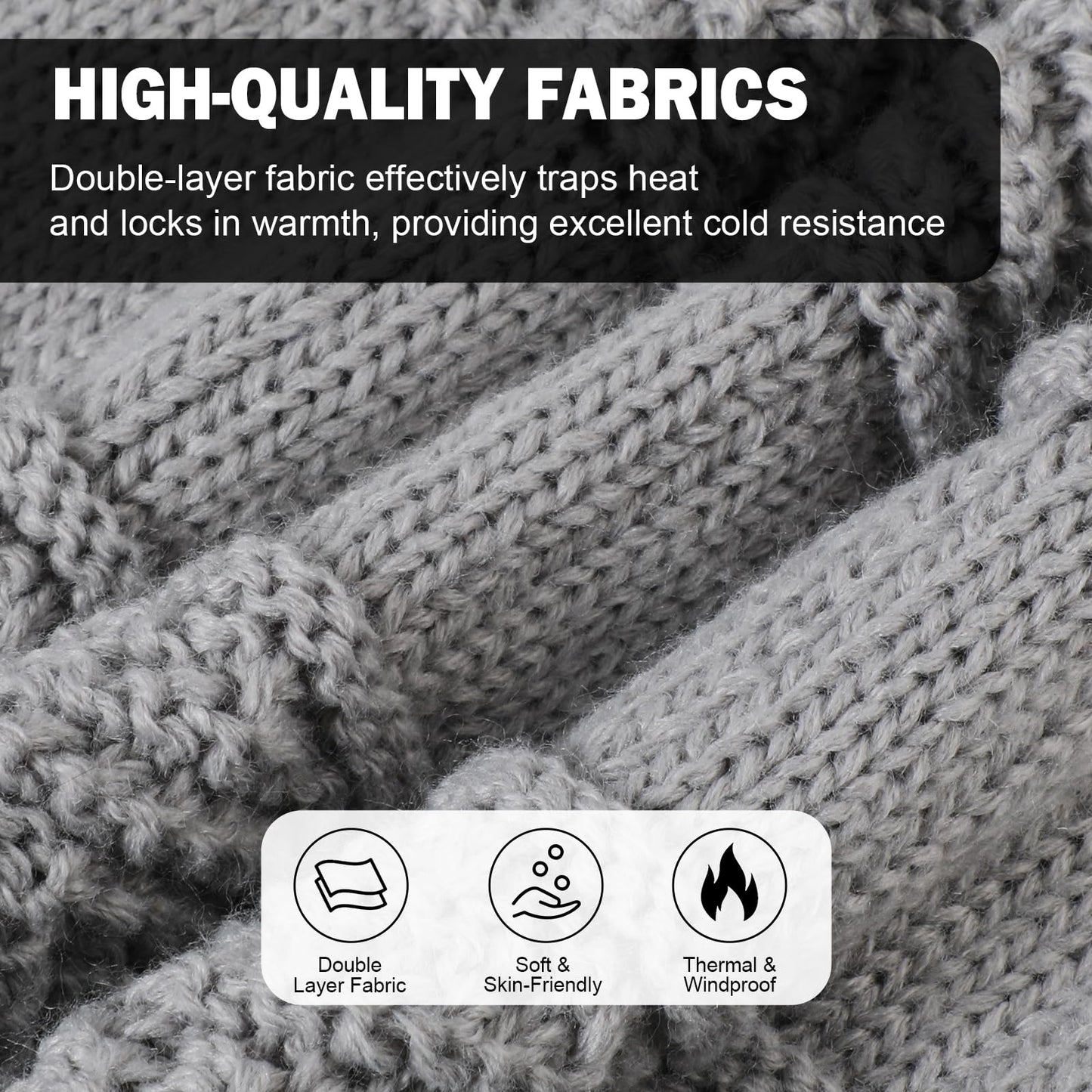 Sturmhaube aus Sturmhaube mit flexiblem Halswärmer, winddichter, Unisex-Wärmer-Gesichtsmaske 