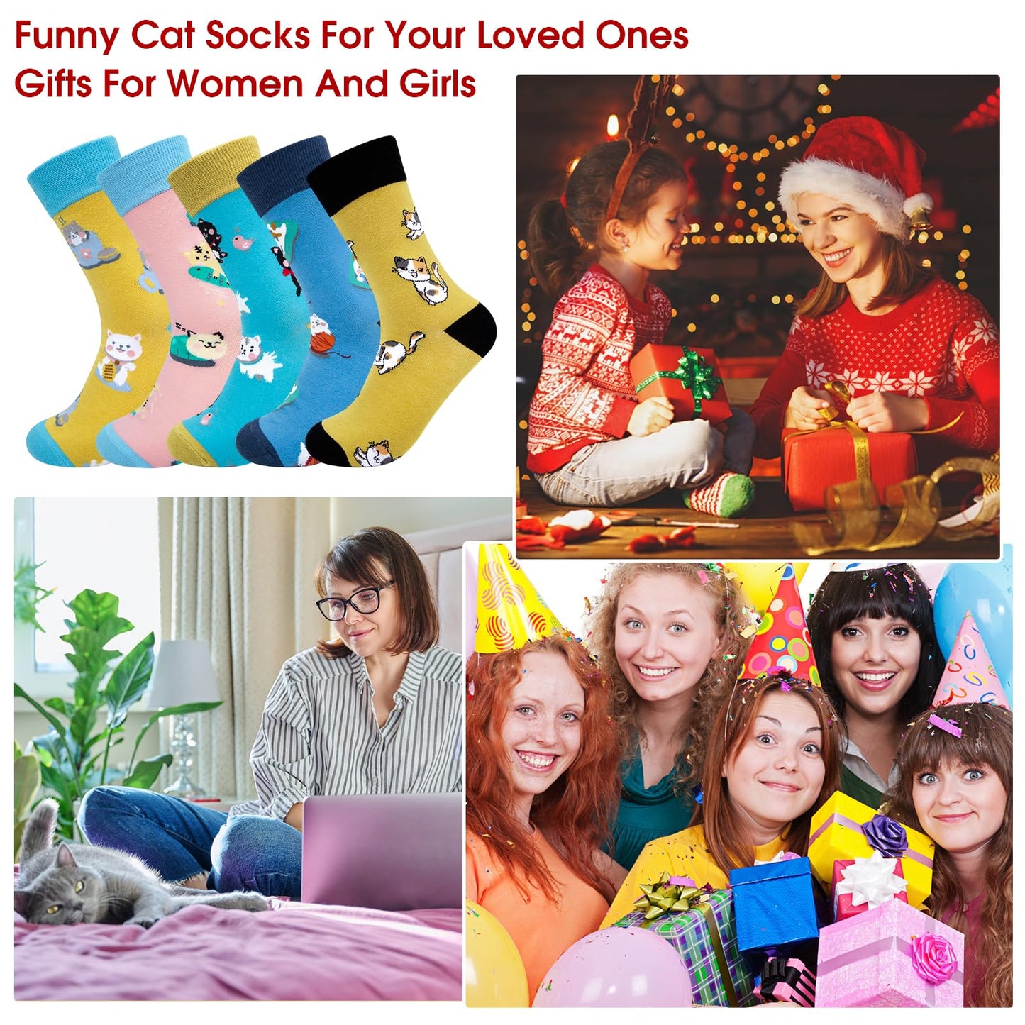 Komfort-Socken für Damen, Einheitsgröße