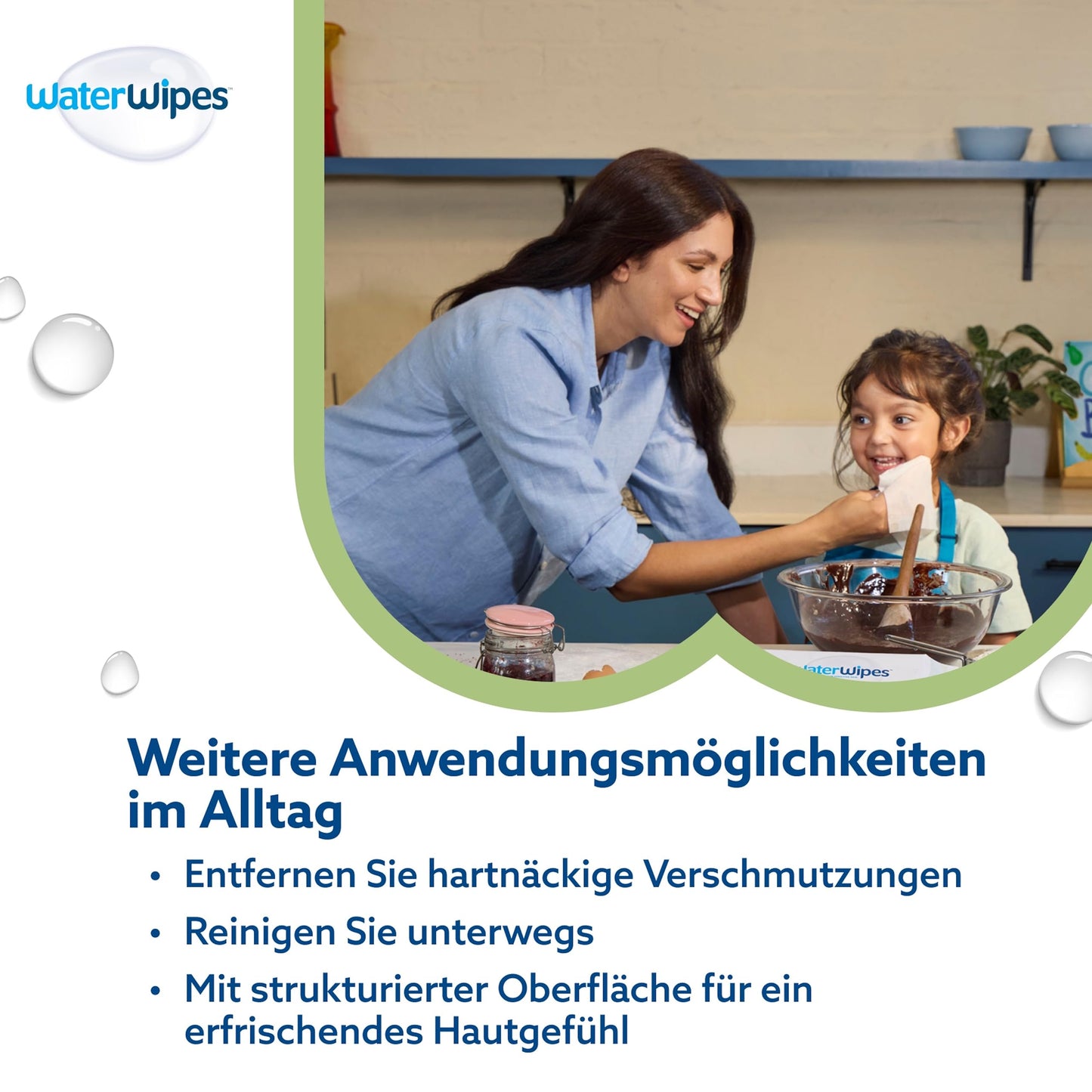 WaterWipes Sensitive+ Baby & Toddler Wipes, 3-in-1 Cleansing, Care, Protection, 99.9% Water, Fragrance-Free