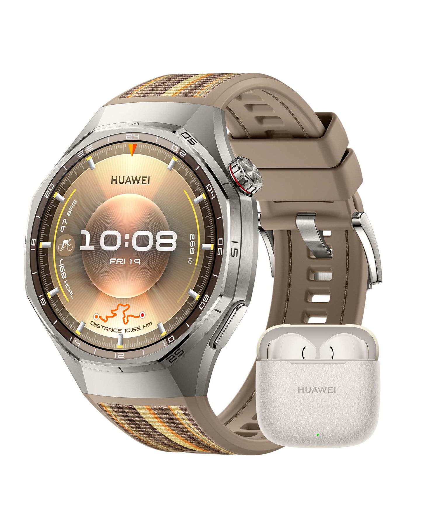 HUAWEI Watch GT 6 Pro Smartwatch, GPS, EKG, 1,47 Zoll AMOLED-Display, bis zu 21 Tage Akkulaufzeit, umfassende Fahrradfunktionen, über 100 Sportmodi, kompatibel mit Android und iOS 