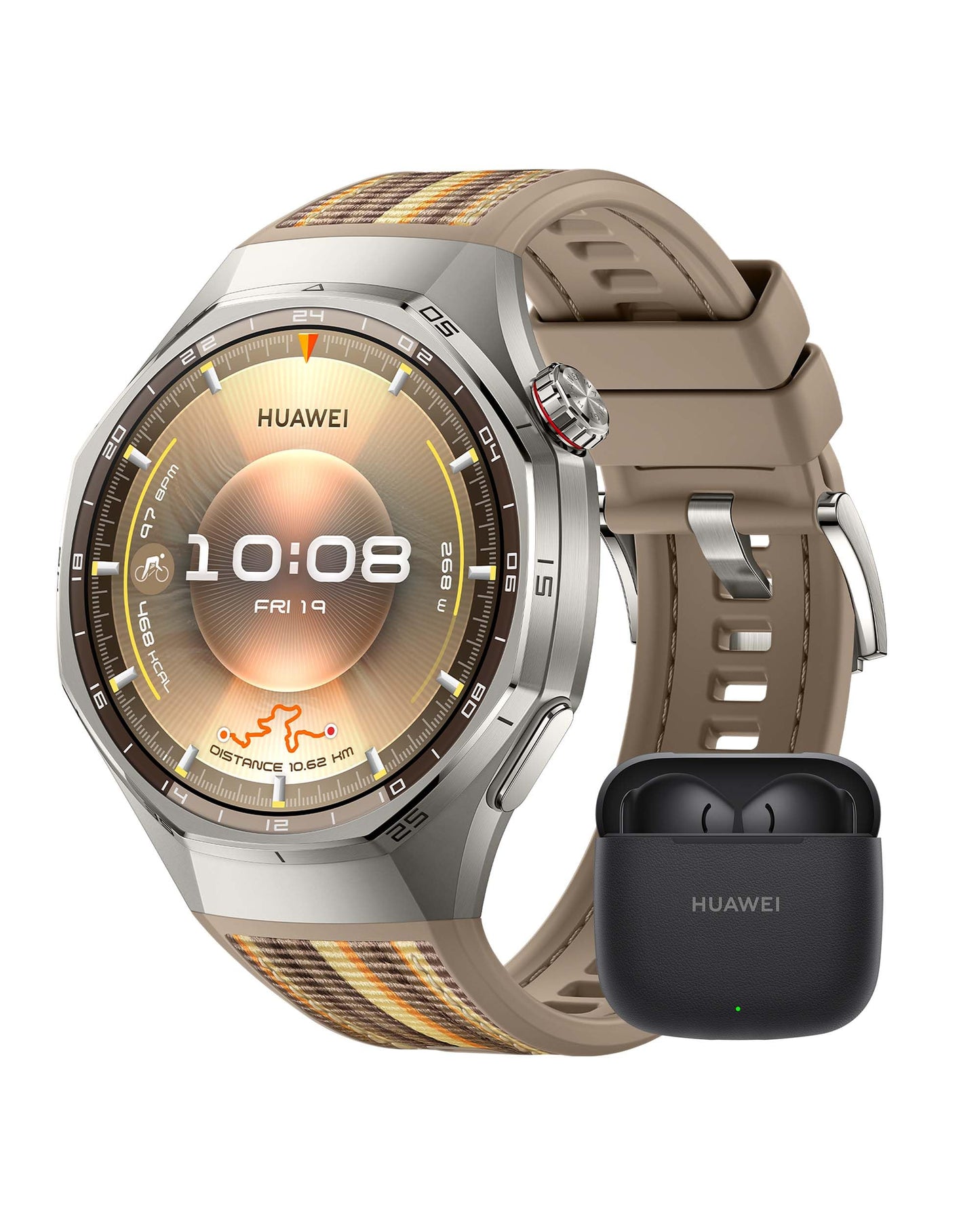 HUAWEI Watch GT 6 Pro Smartwatch, GPS, EKG, 1,47 Zoll AMOLED-Display, bis zu 21 Tage Akkulaufzeit, umfassende Fahrradfunktionen, über 100 Sportmodi, kompatibel mit Android und iOS 