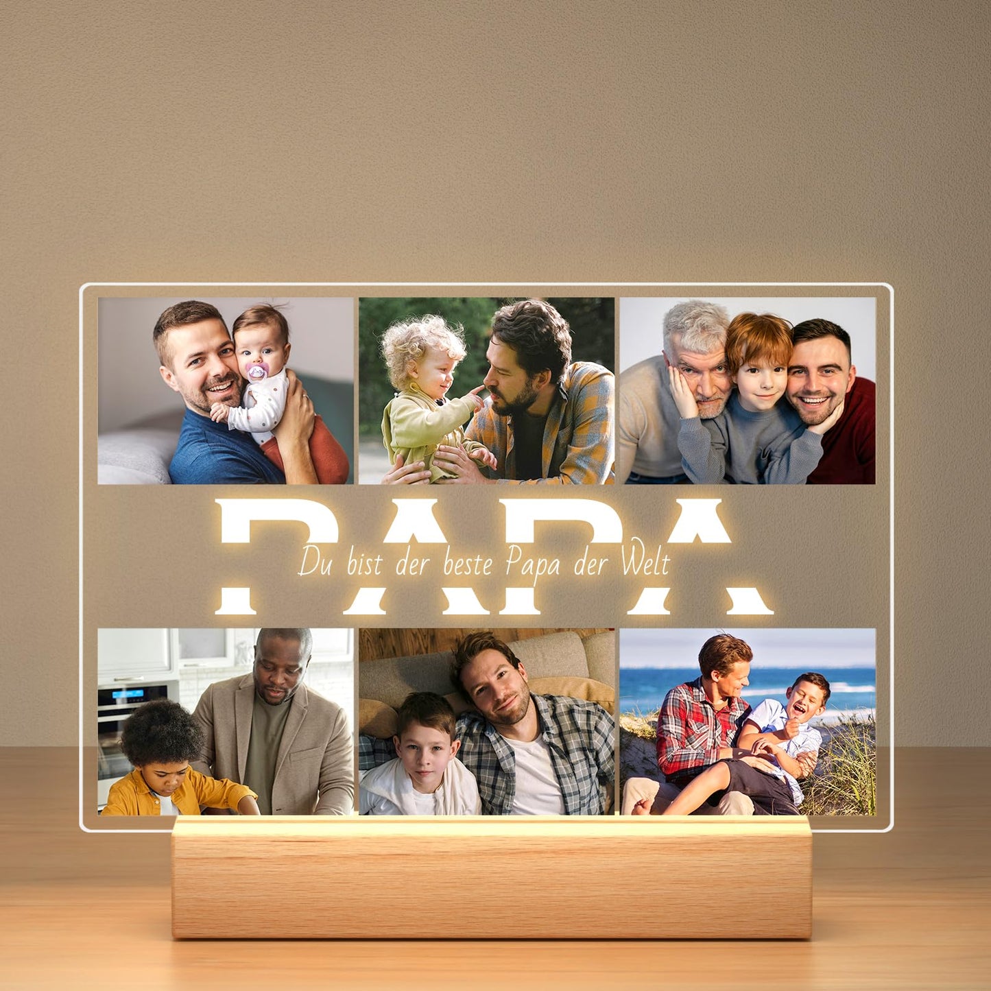 Cadeaux de Noël personnalisés pour femmes et hommes, cadre photo avec photo, cadeaux photo